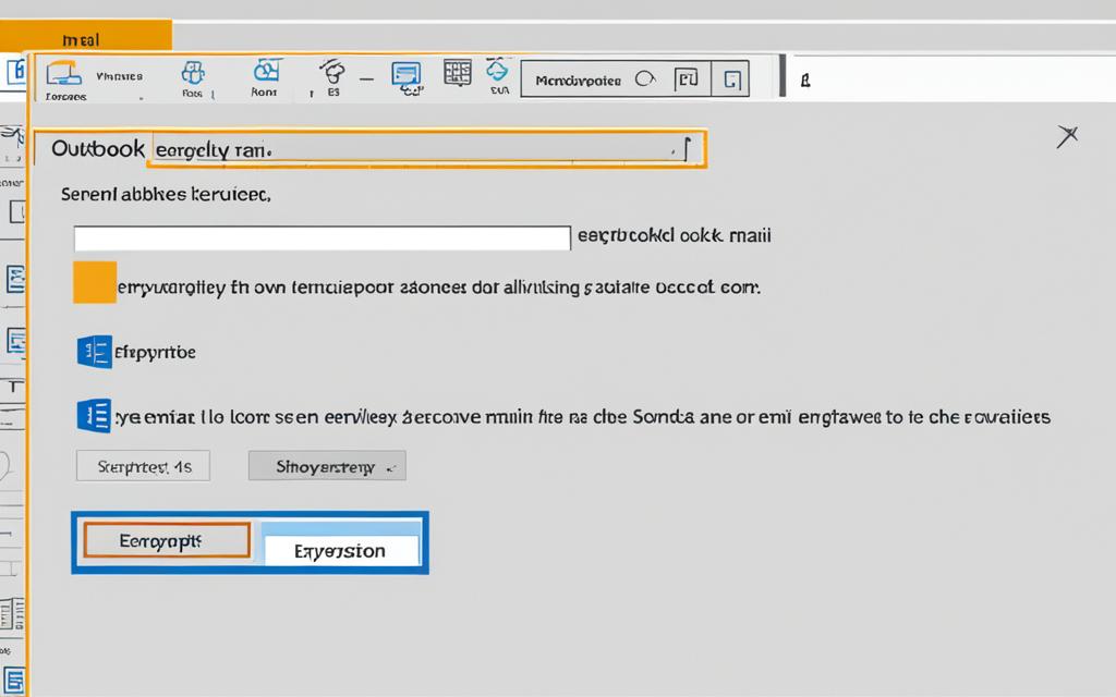 how to encrypt email in outlook