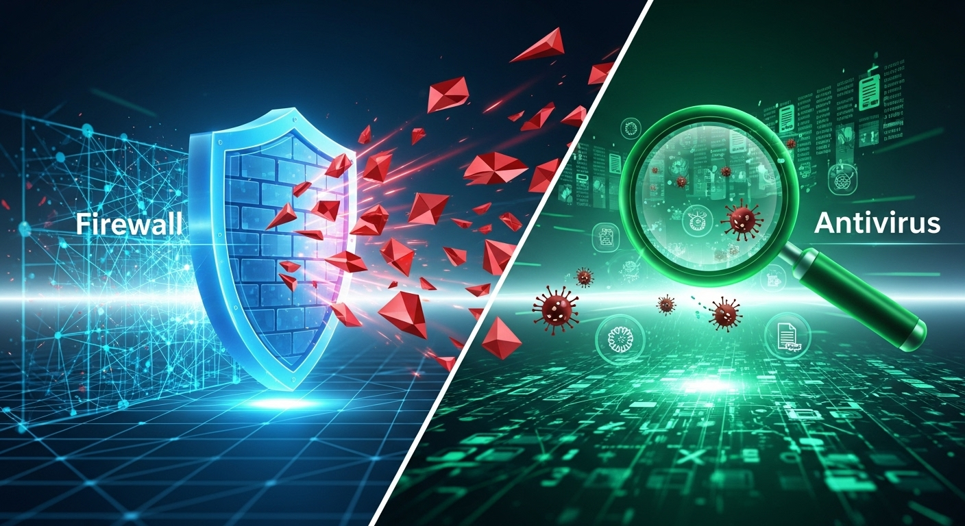 Firewall vs. Antivirus: What’s the Real Difference?
