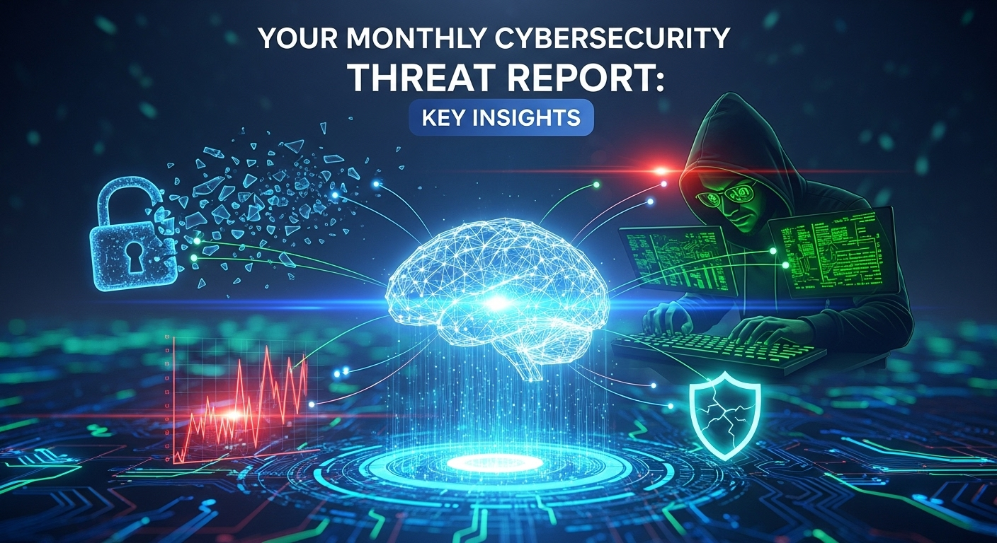 Your Monthly Cybersecurity Threat Report: Key Insights