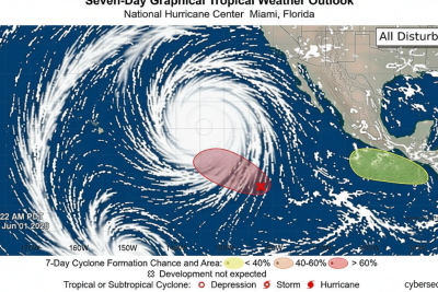 See tracker as hurricane season begins with 2 storms to watch