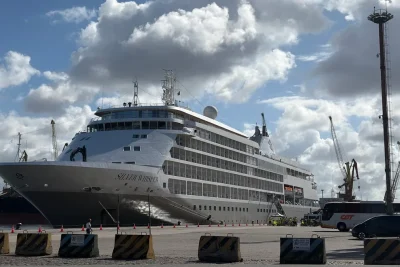 Luxury cruise ship rescues injured man from disabled sailing vessel
