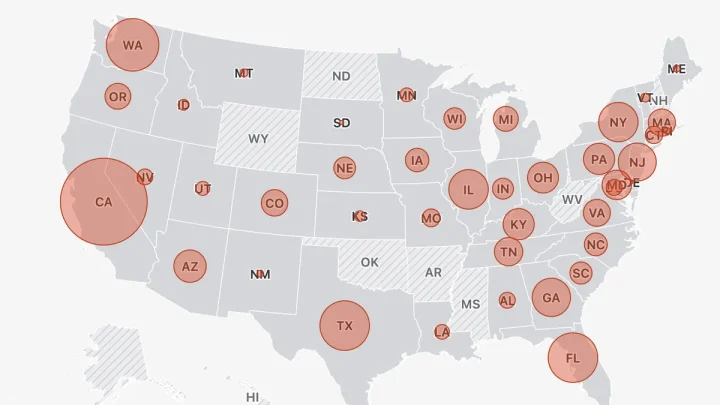 Job numbers are up, but see which companies are still cutting