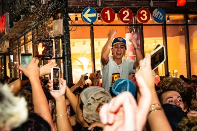 NBA Finals Game 3 watch party outside MSG canceled with Trump expected