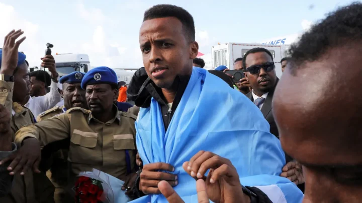 Somali ref Omar Artan gets hero’s welcome after entry blocked for World Cup
