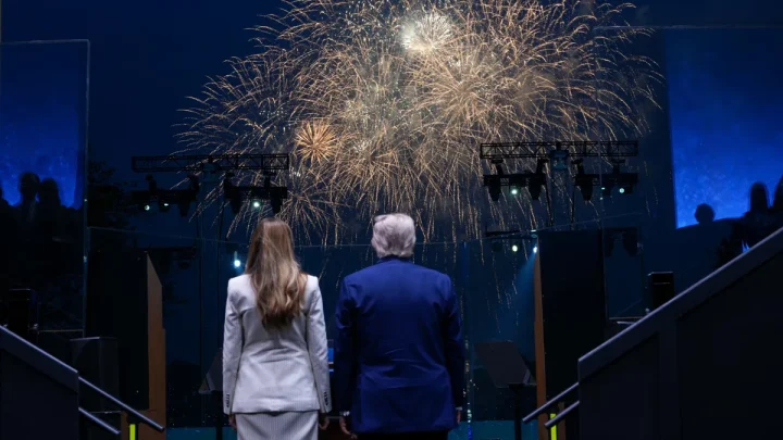 Trump promotes rally, martial music and ‘historic’ fireworks for July 4