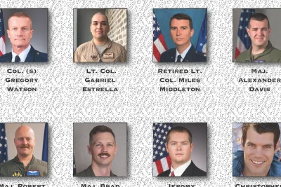 Identities of 8 crew members who died in B-52 crash are released