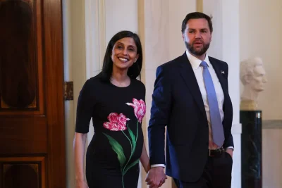 Usha Vance responds to criticism of her $8 maternity dress