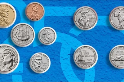 Sets of uncirculated America 250 coins to be released by US Mint