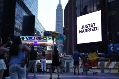 Taylor Swift wedding guests arrive at Madison Square Garden: Photos