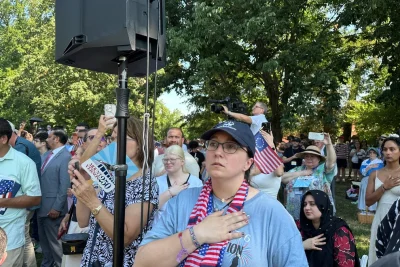 ‘Really proud’: America’s newest citizens celebrate oath on 250th