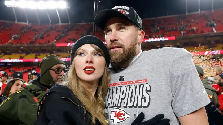 Travis Kelce is busy liking these Taylor Swift wedding guest photos