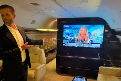Eric Trump on DJT airport, Mar-a-Lago, presidential library: ‘He deserves this’
