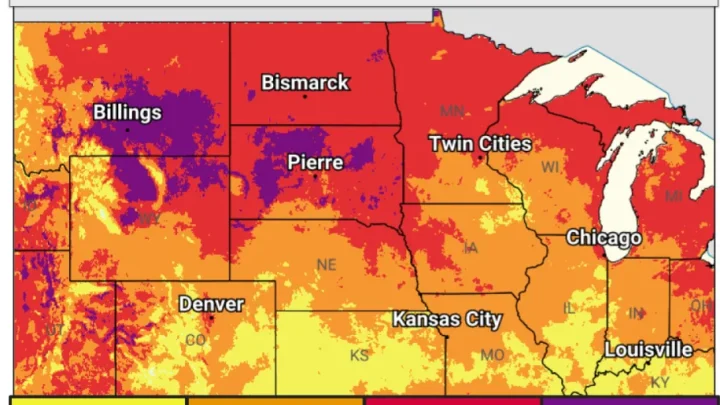 A new heat dome is on the move, weather forecast warns