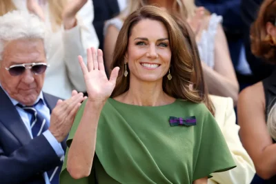Prince William and Princess Kate joined by their kids at Wimbledon