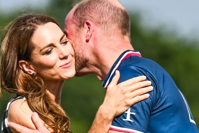 Prince William and Princess Kate share rare public kiss at recent outing