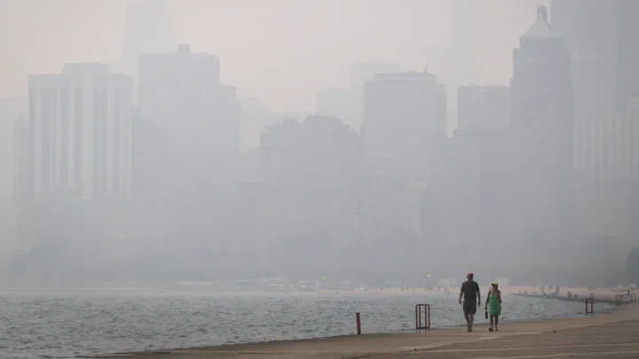 Wildfires set record levels of hazardous air in US. Ways to stay safe