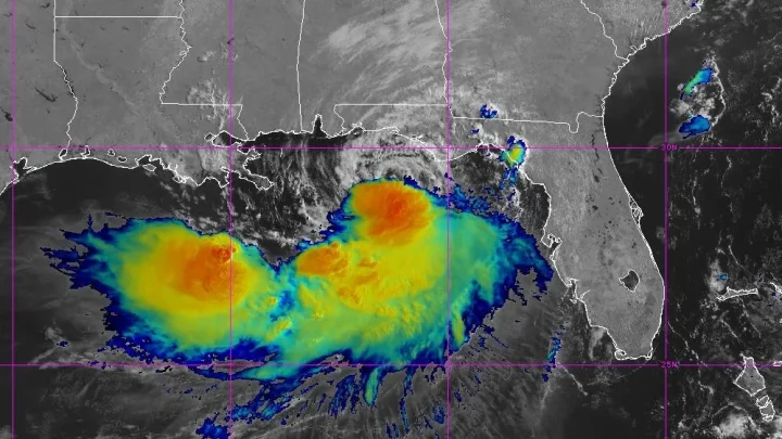 Tropical Storm Bertha is messy and lopsided. That’s important.