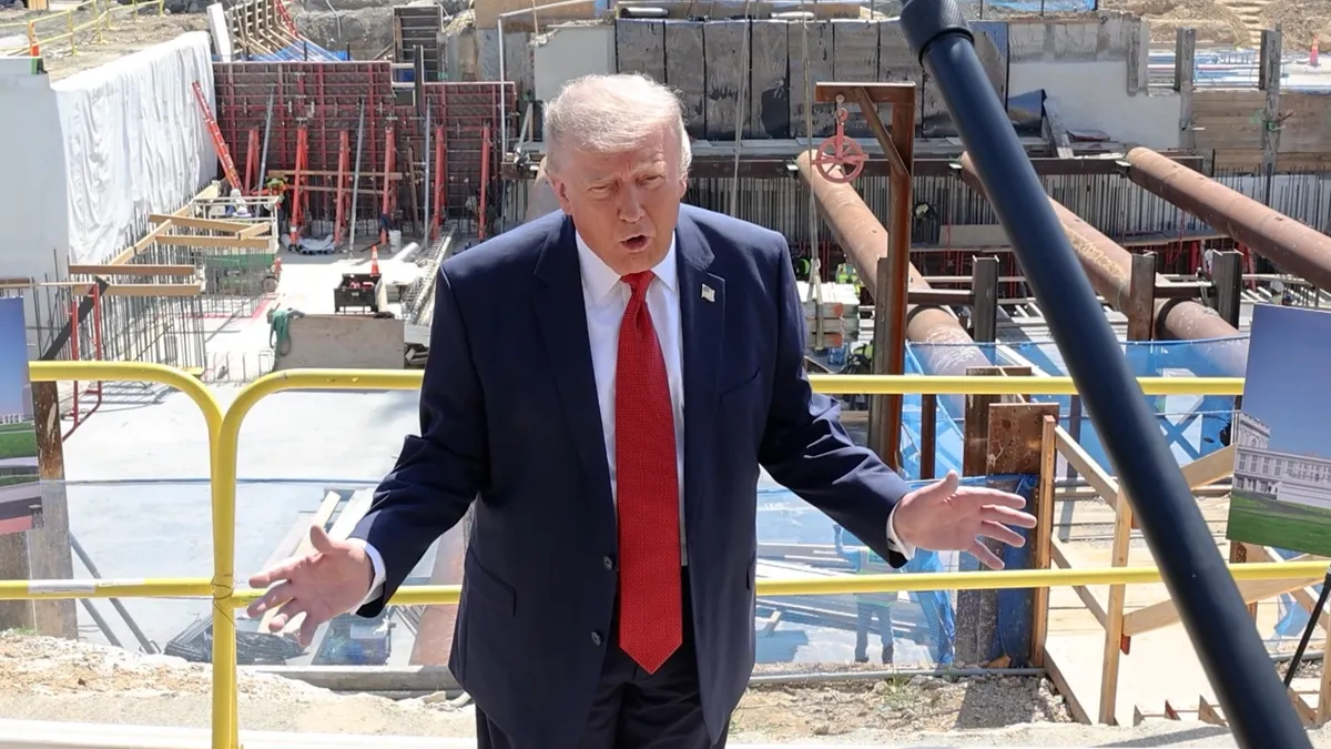 Trump’s ballroom about to become ‘irreversible,’ group warns Supreme Court