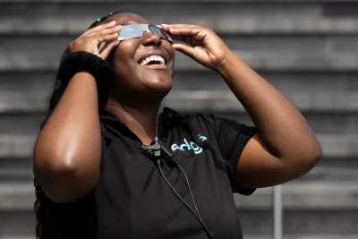 Did you look up? See highlights of rare solar eclipse in US, Europe