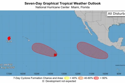 Hurricane forecasters put Hawaii on alert as tropical storm brews