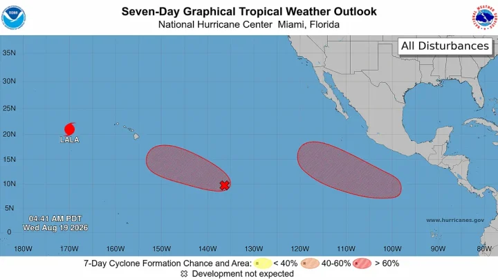 Hurricane forecasters put Hawaii on alert as tropical storm brews