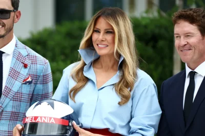 Where’s Melania? ‘I heard you missed me,’ first lady quips