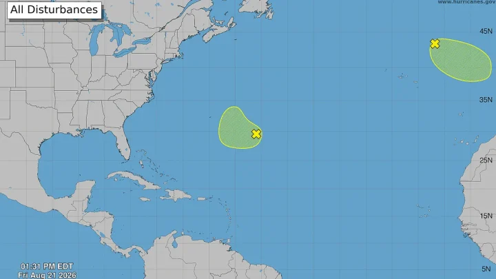 Hurricane forecasters watch ‘unusual’ activity in Atlantic