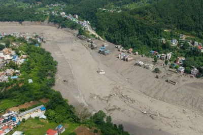 Glacier collapse may have triggered ‘almost incomprehensible’ Nepal flood