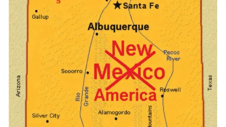 Trump posts map renaming New Mexico to ‘New America’