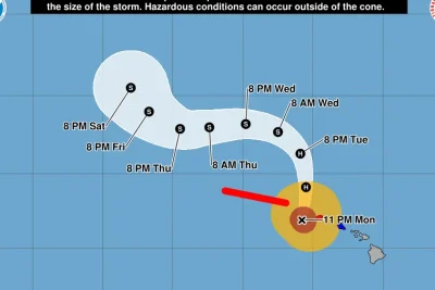 Hurricane Lowell passes near Hawaii, brings threats of rain, tornadoes