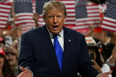 ‘Pretend I’m on the ballot.’ Takeaways from Trump’s midterm convention