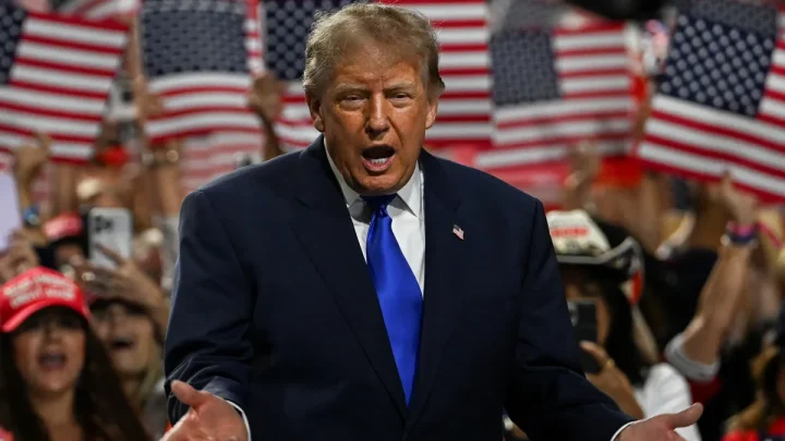 ‘Pretend I’m on the ballot.’ Takeaways from Trump’s midterm convention