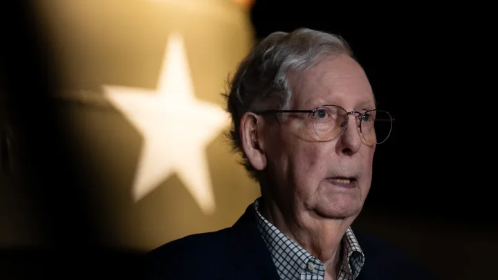 Mitch McConnell returns to Senate after long absence