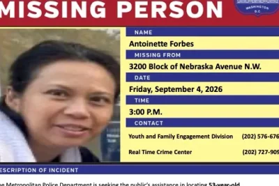 Who is Antoinette Forbes? Police search for missing DC mother