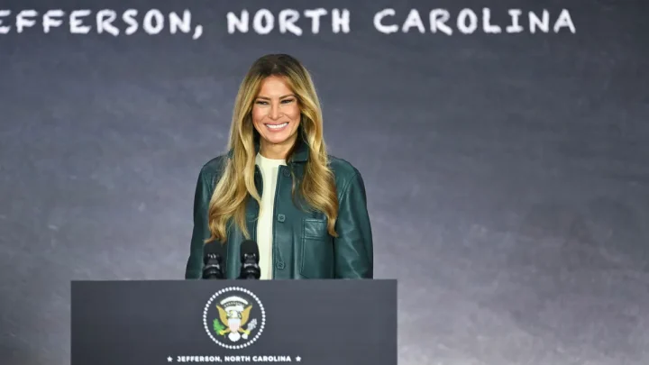 Melania Trump gifts AI tools to NC students amid growing industry concerns