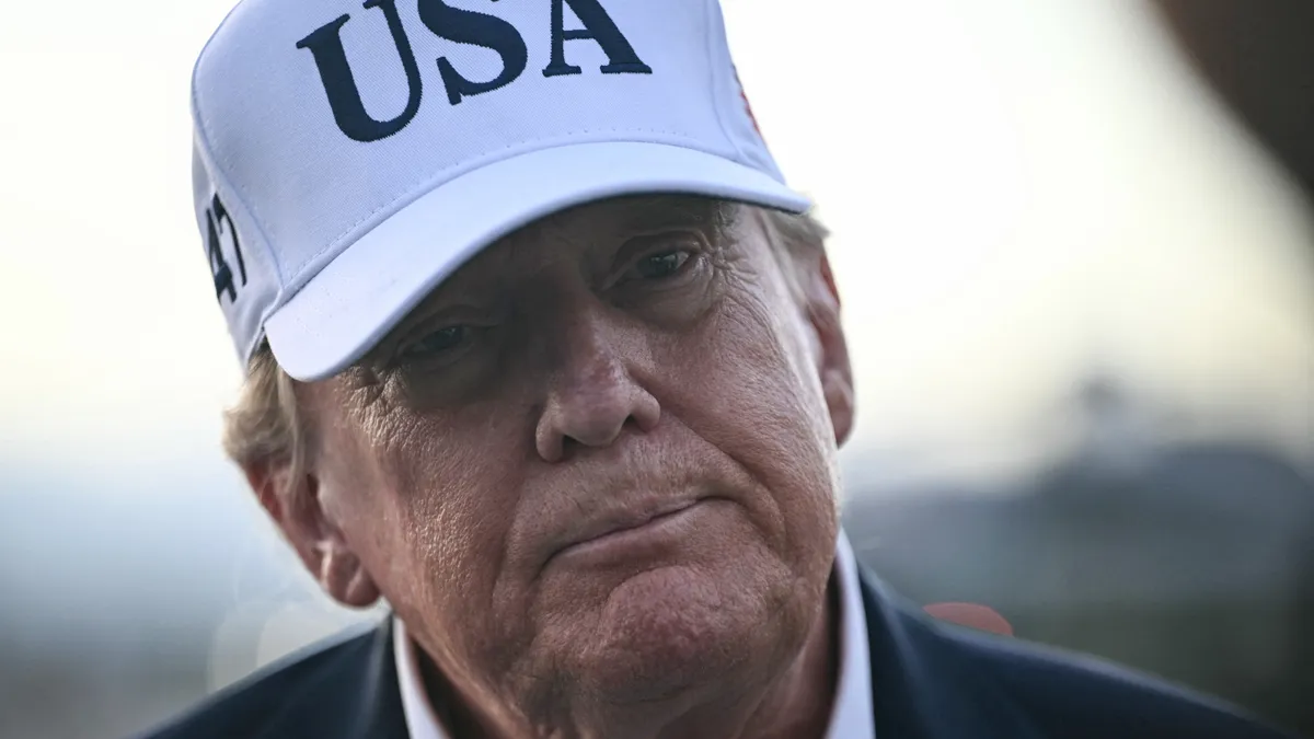 Trump approval rating slides to new second-term low in latest poll