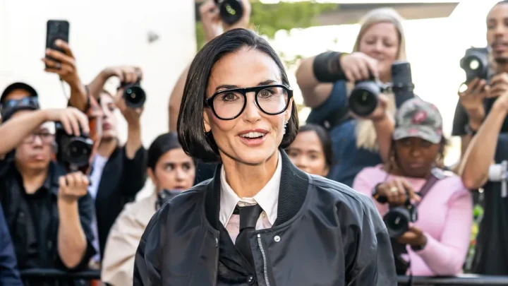 Demi Moore debuts major hair transformation to close out NYFW