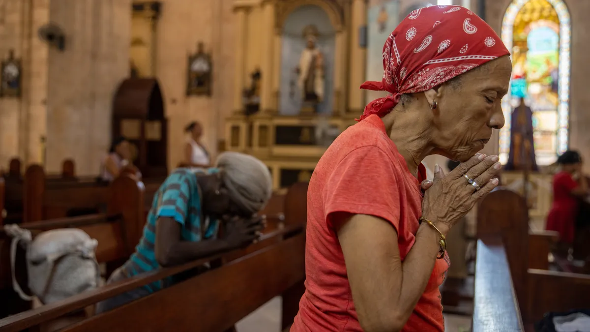 ‘Looking for hope:’ In Havana’s darkness, Cubans turn to faith
