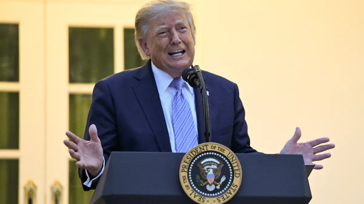 Trump says he’s banning CNN, MSNOW and Politico from the White House